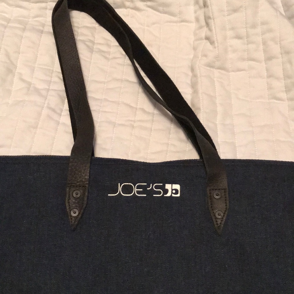 Joe’s Jeans denim “recycle” bag. New with tags